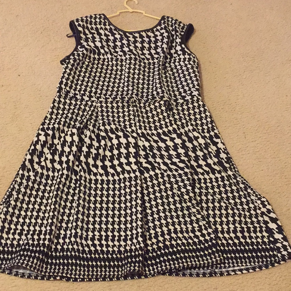 Houndstooth dress